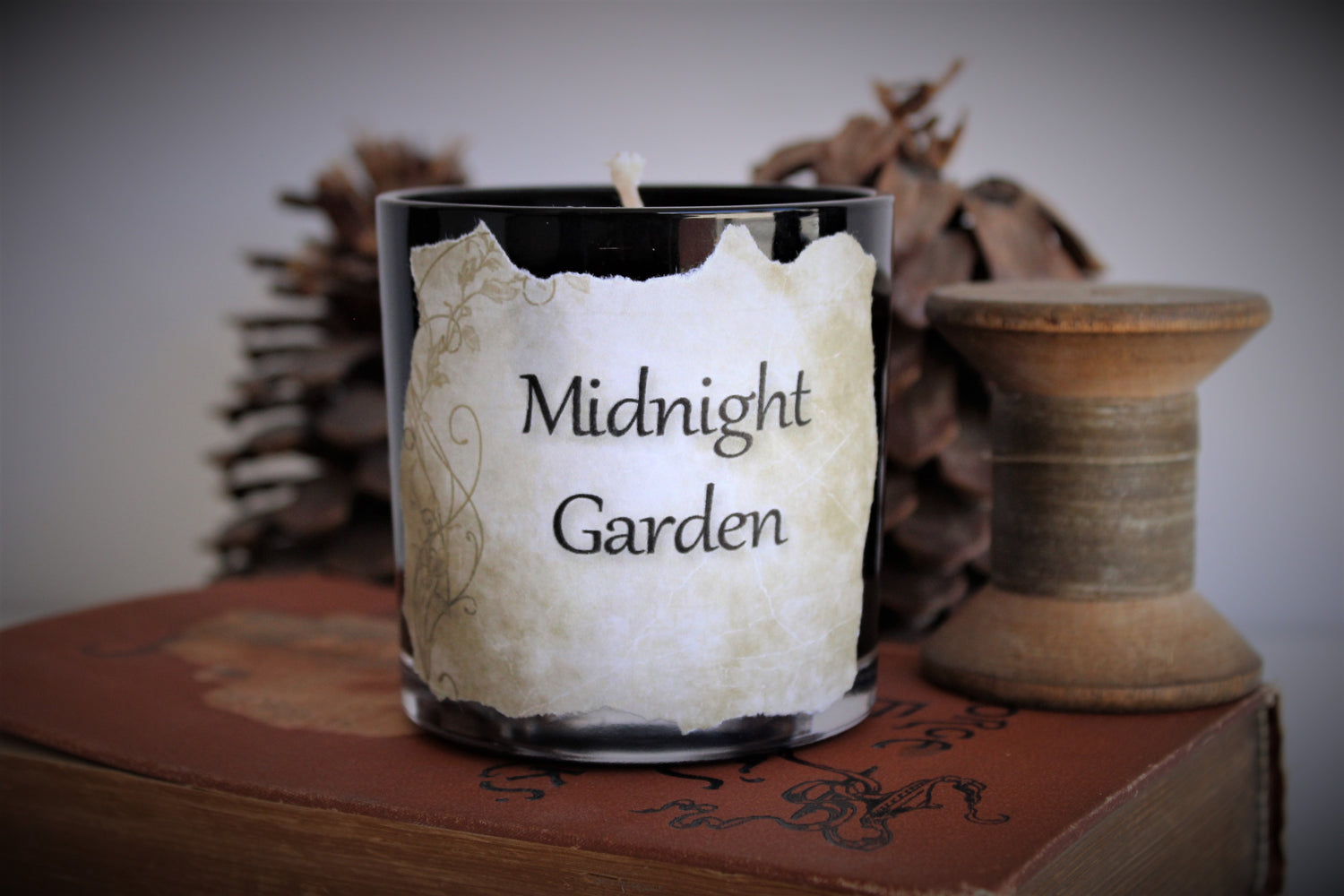 "Midnight Garden" Orange Blossom Scented Candle