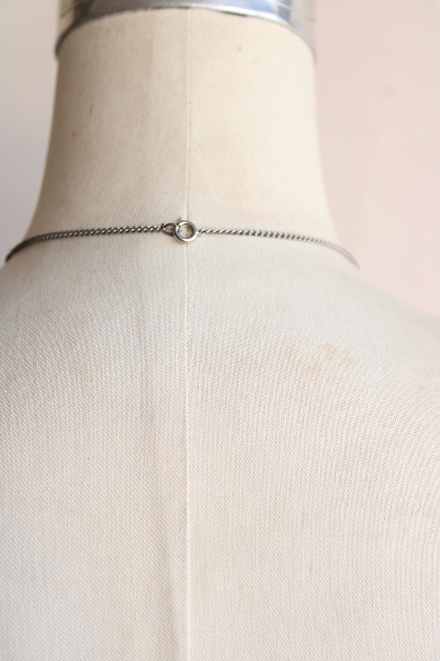 Vintage Delft Umbrella Shaped Necklace