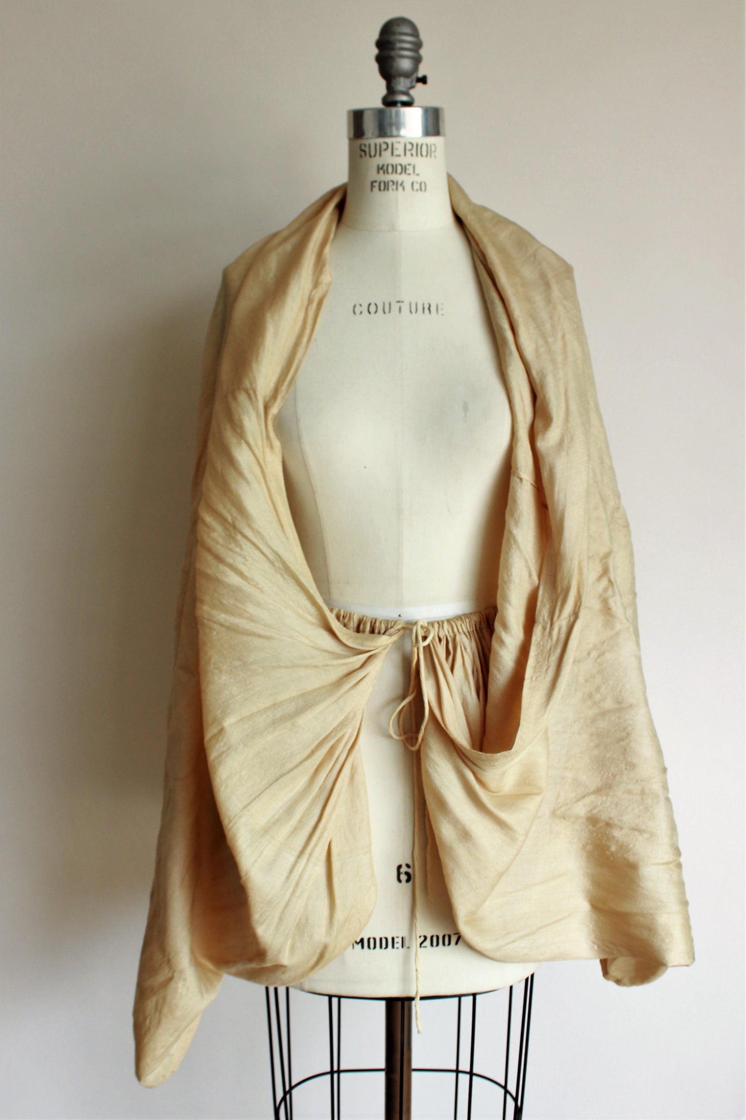 Vintage Antique Silk Kimono Style Blouse