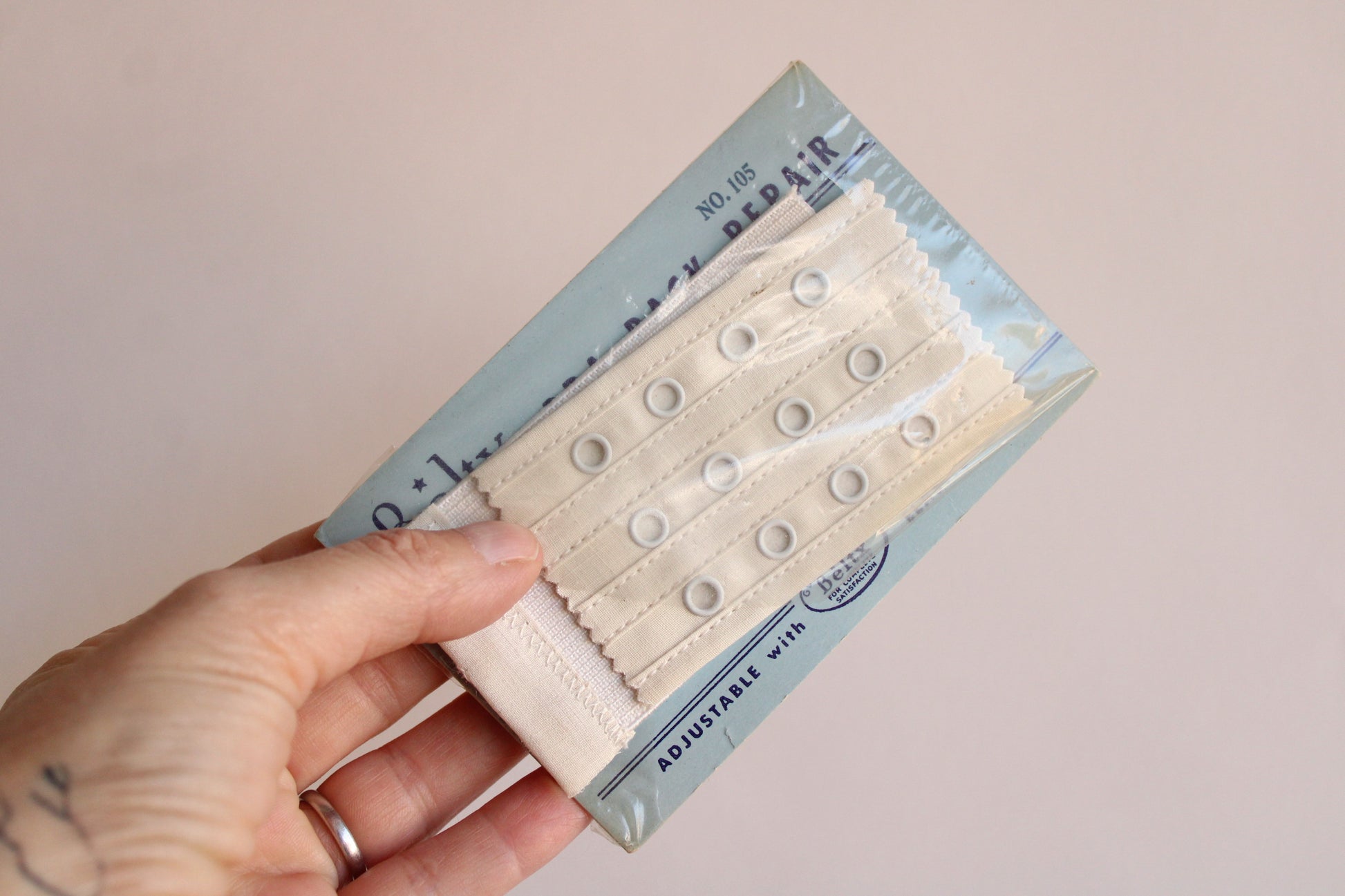 Vintage 1960s Beltx Bra Back Expander or Repair Insert