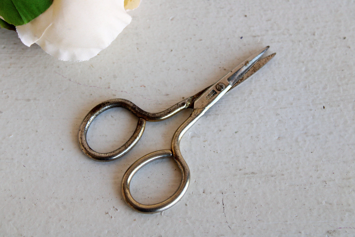 Vintage 1940s 1950s Embroidery Scissors From Germany