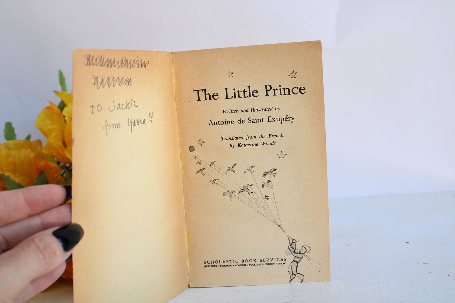 Vintage 1970s Book, "The Little Prince" by Exupery