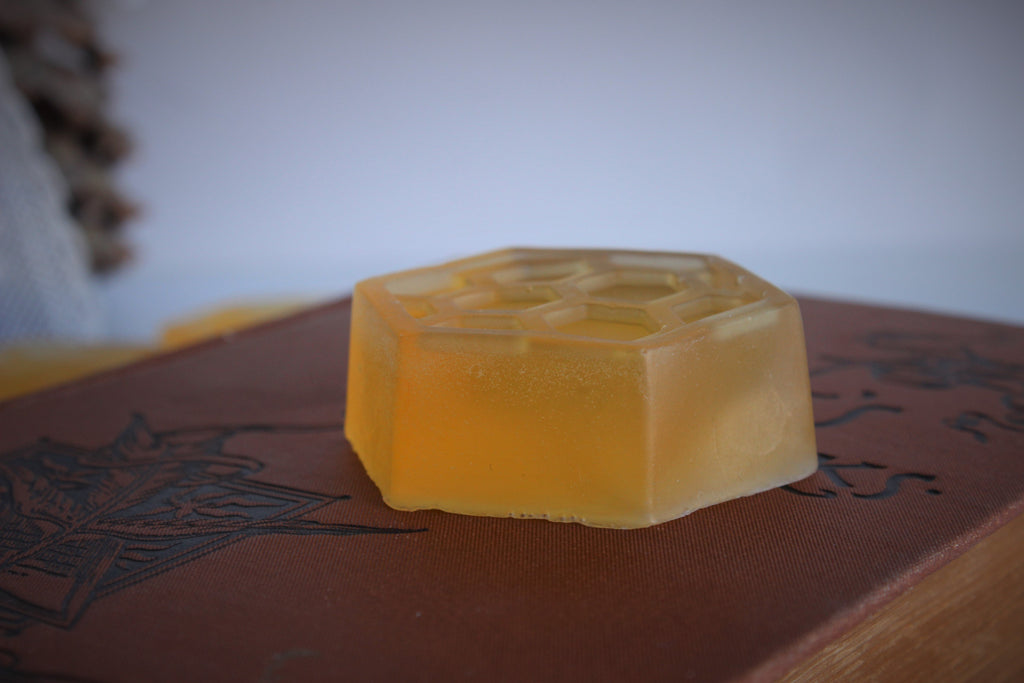"The Bees Knees" Handmade Beeswax Candle and Honey Soap Set