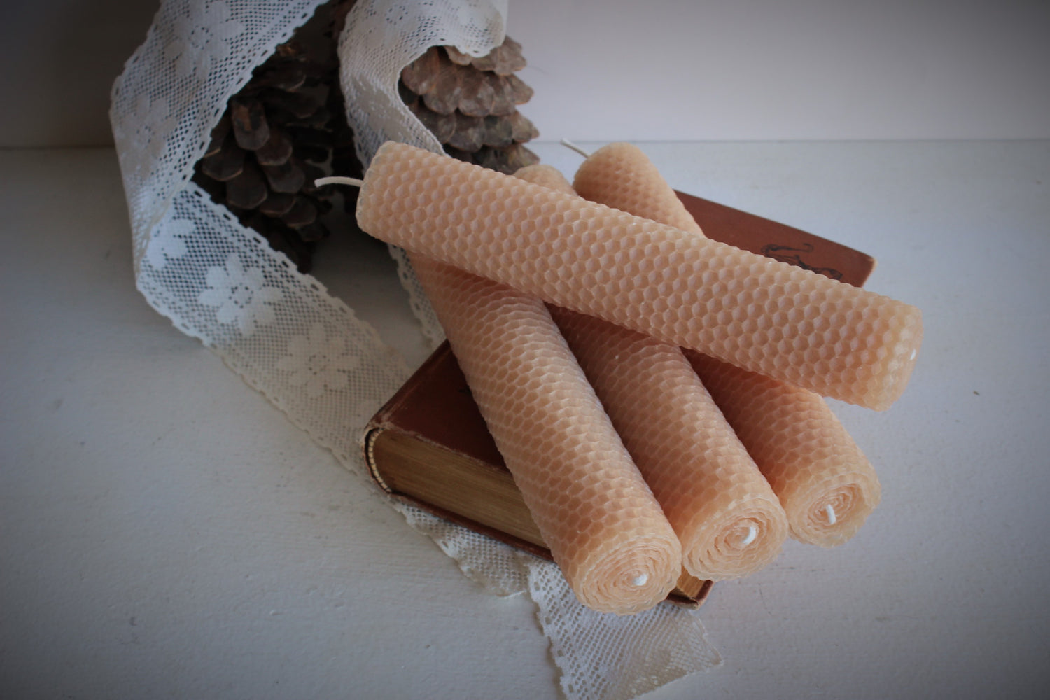 "The Bees Knees" Handmade Beeswax Candle