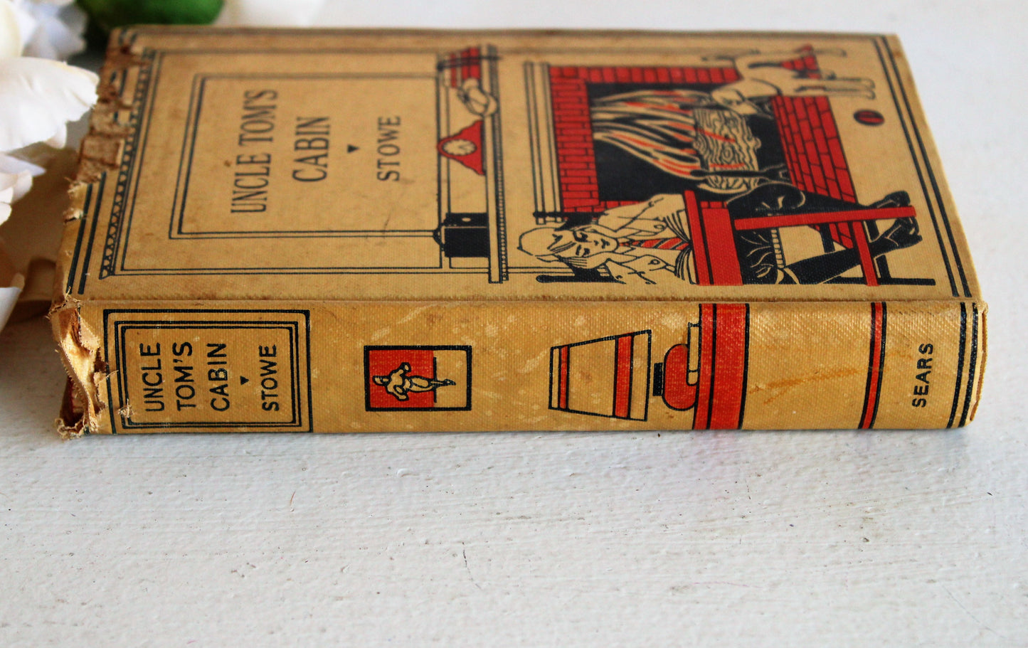 Vintage 1920s Uncle Tom's Cabin Book
