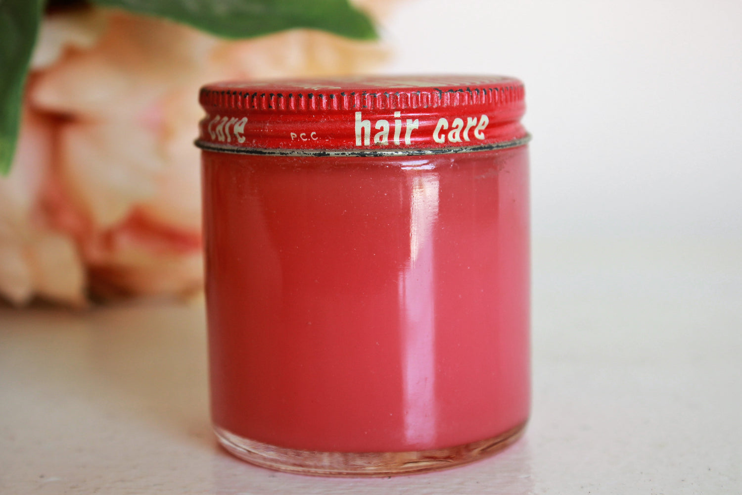 Vintage 1950s Hair Care Styling Wax