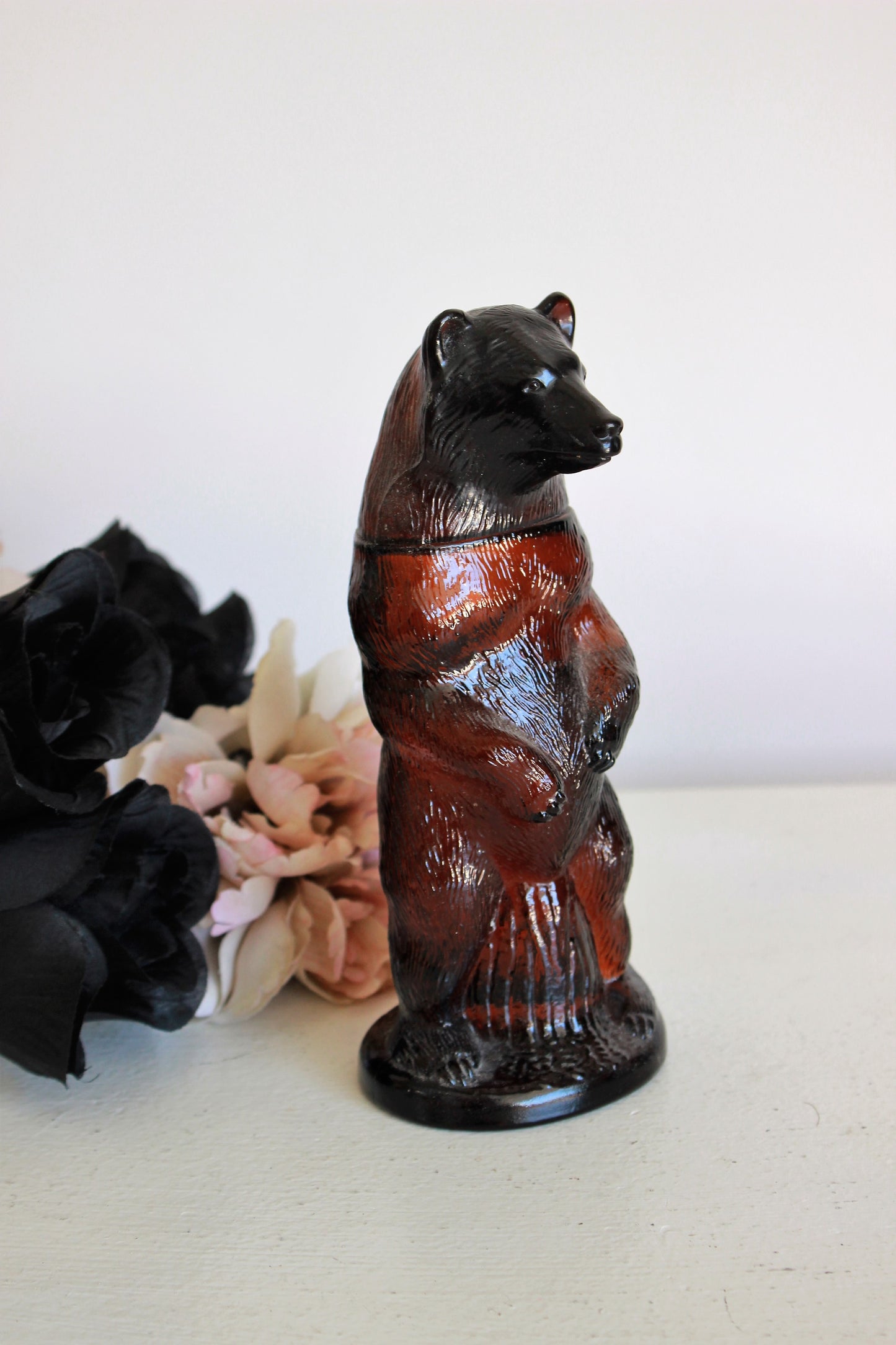 Vintage 1980s Avon Deep Woods Aftershave in the Bear Bottle
