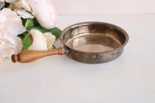Vintage 1950s Silent Butler, Sheffield Silver Co Plated Over Copper