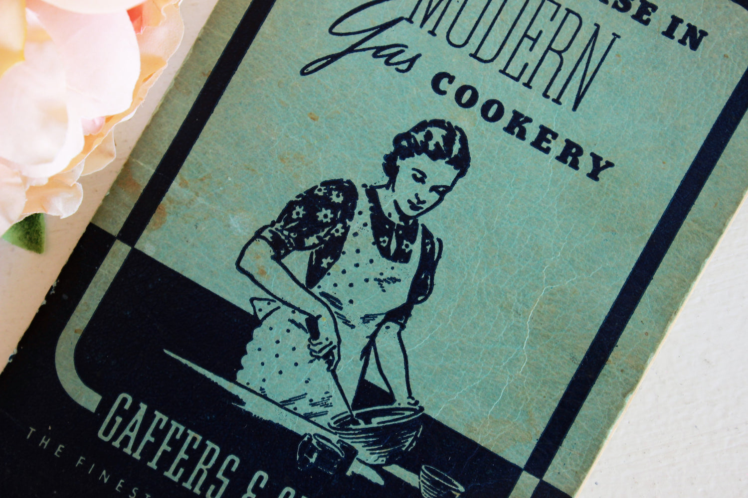 Vintage 1940s 1950s  Gaffer & Sattler Gas Cookery Booklet