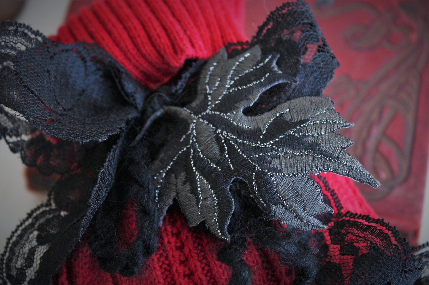 "Winter Witch" Scented Sachet In Red and Black