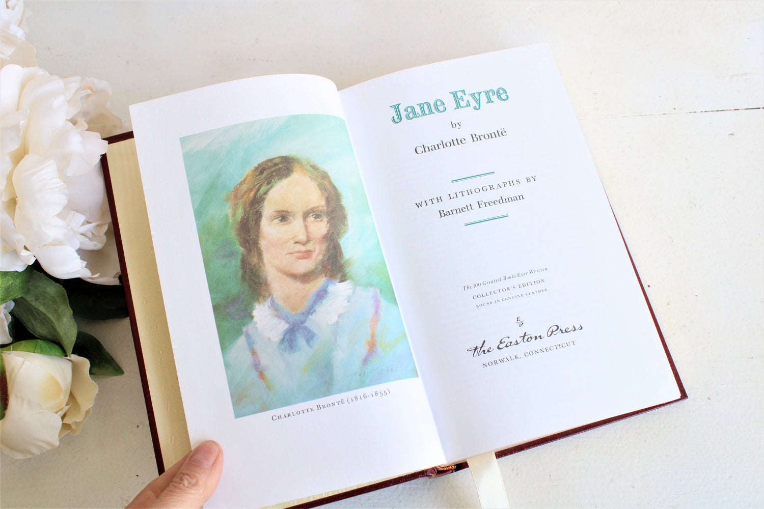 Vintage 1970s Jane Eyre by Charlotte Bronte from Easton Press