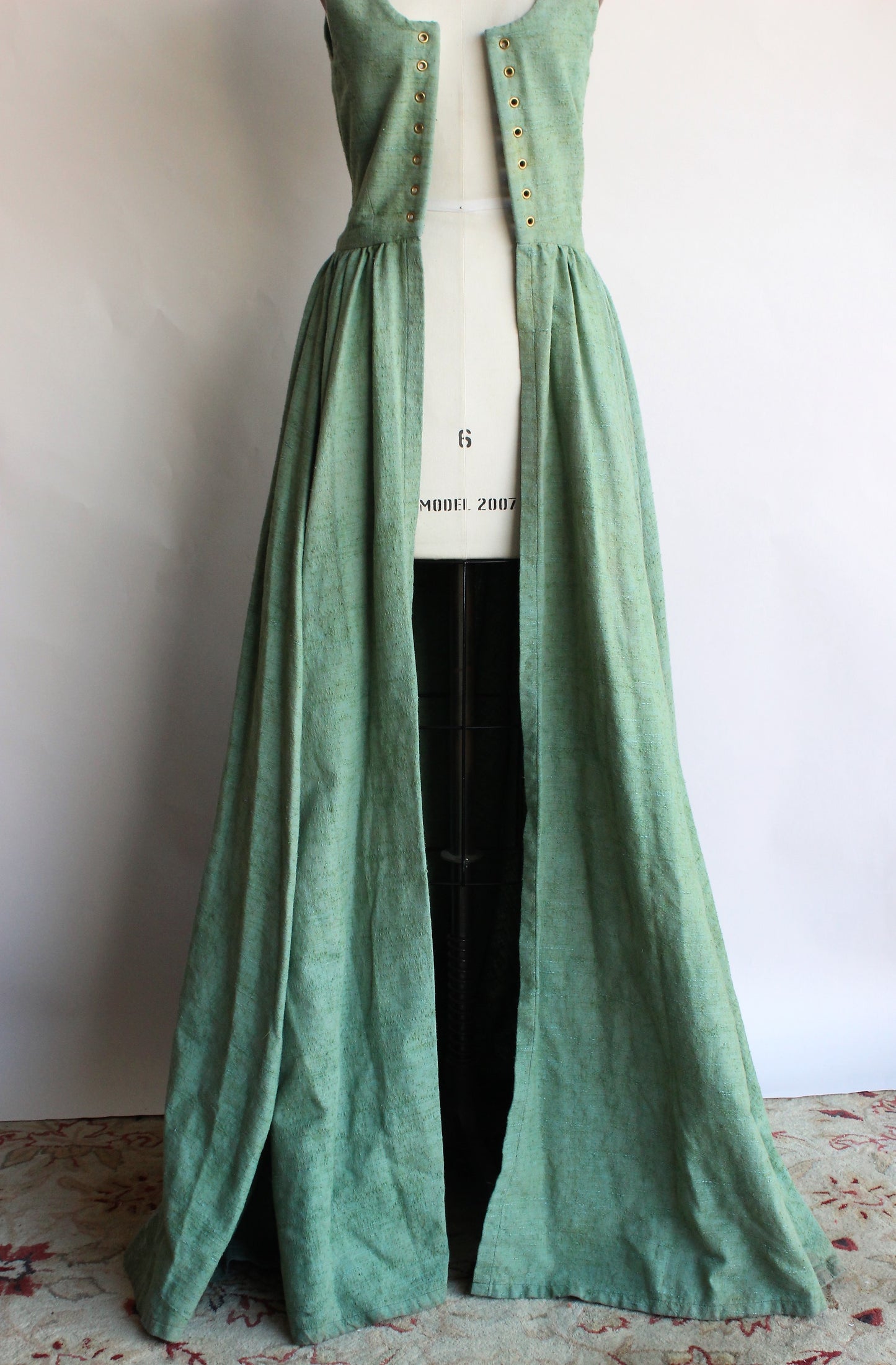 Vintage 1990s Custom Made Irish Overdress Costume