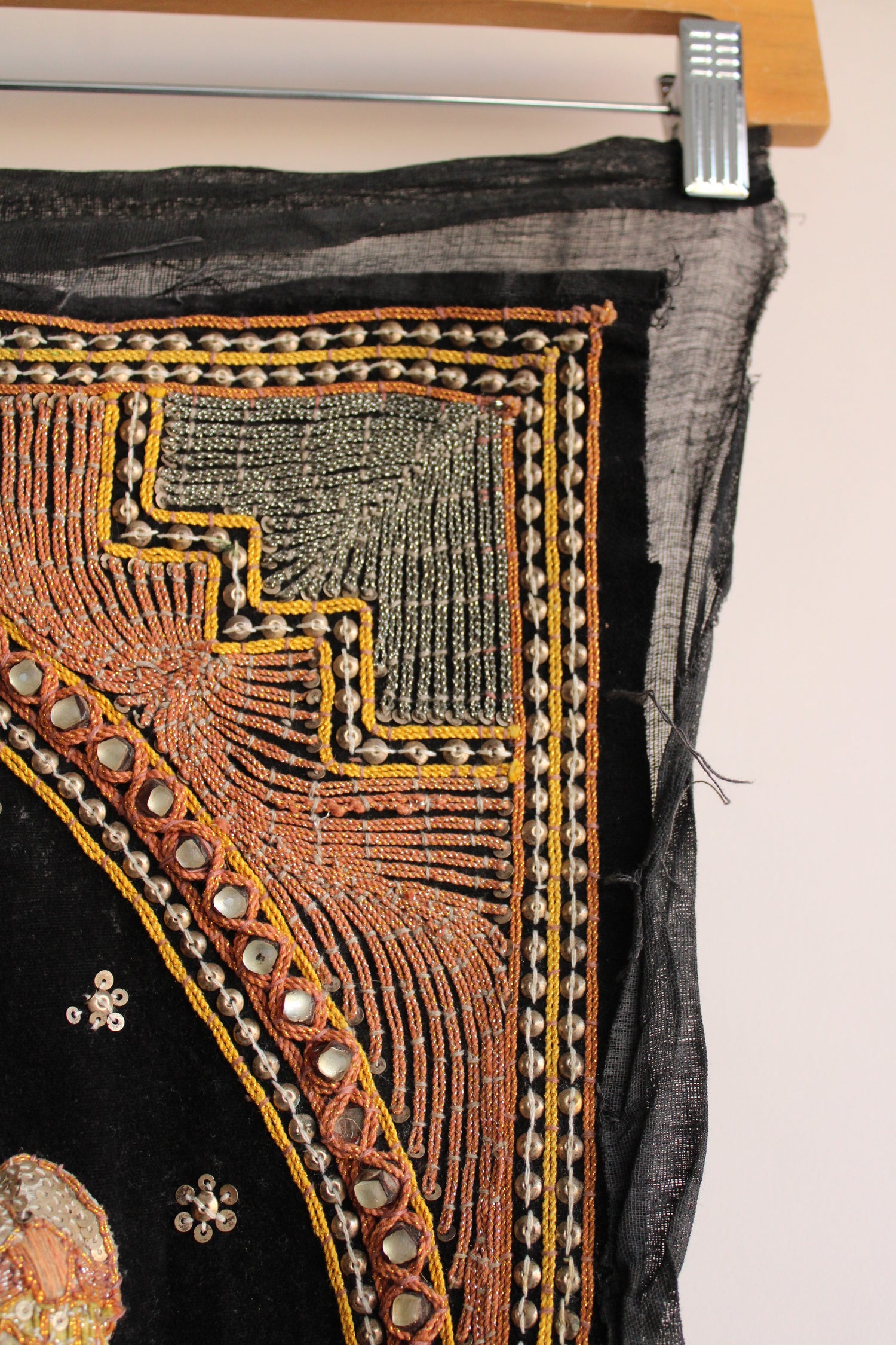 Vintage 1940s Kalaga Wall Hanging