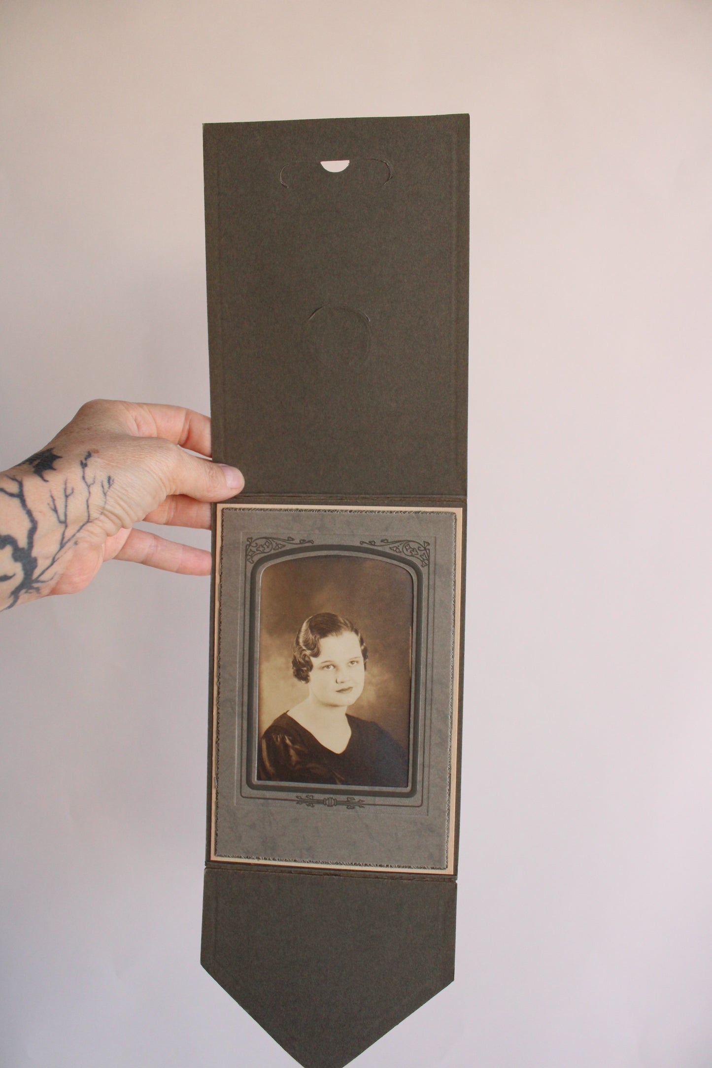 Vintage 1920s Photograph in Cardboard Cover
