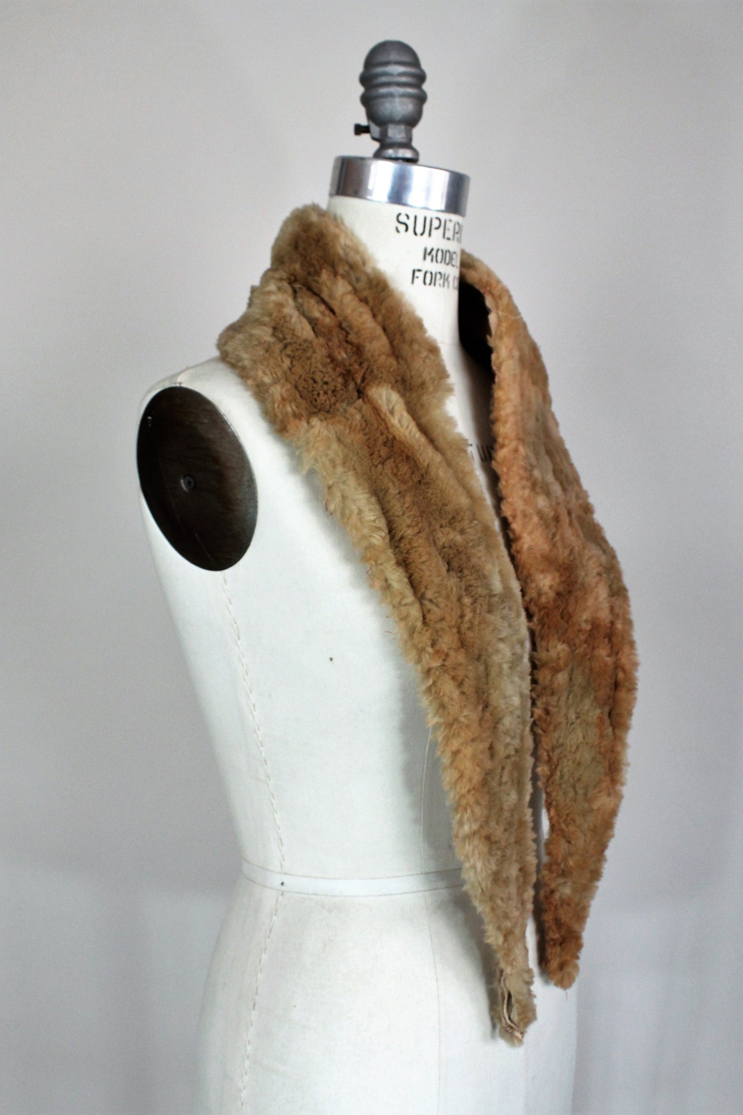 Vintage 1920s Faux Fur Collar