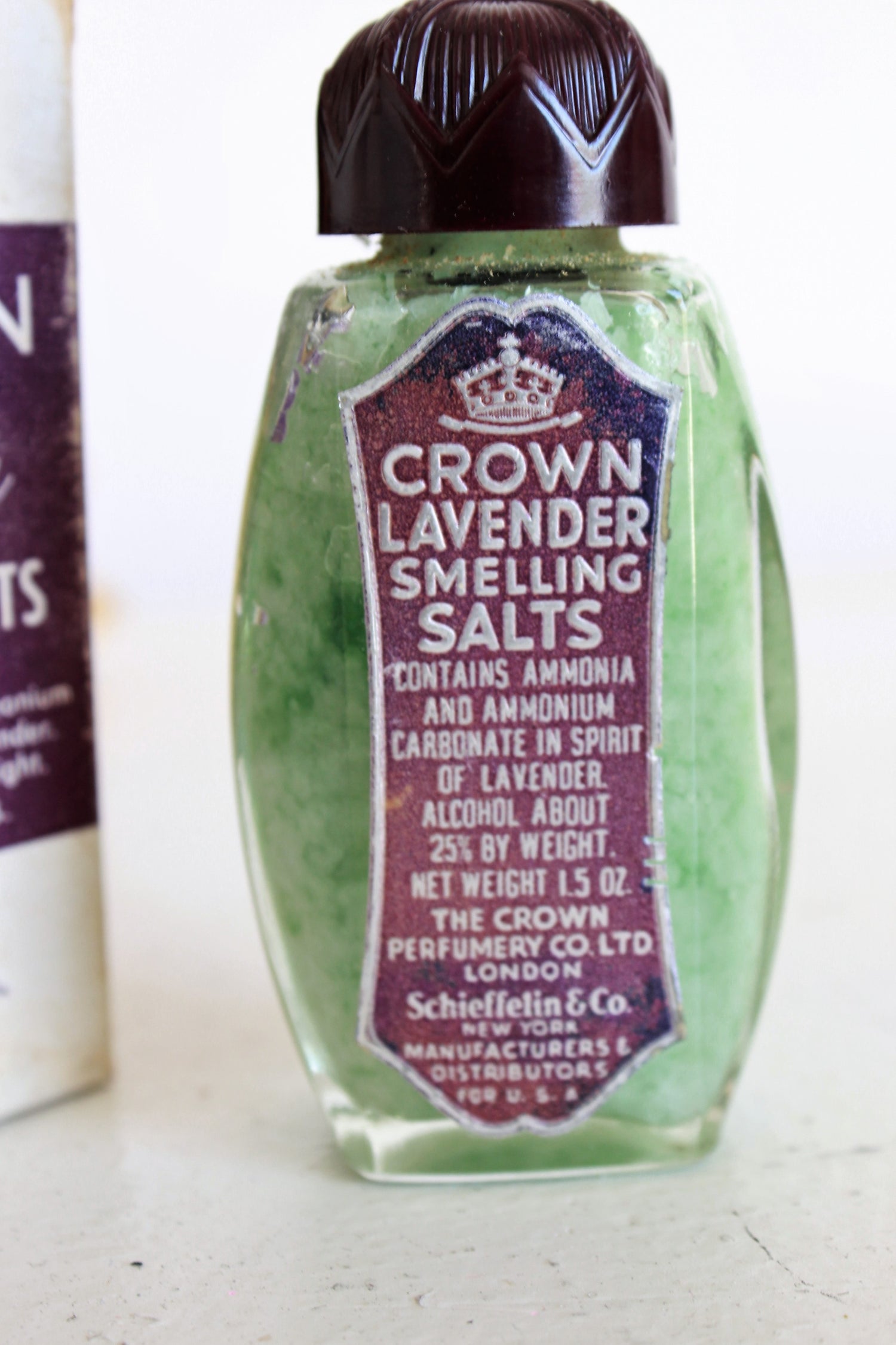 Antique Crown Smelling Salts