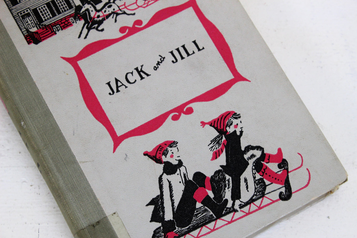 Vintage 1950s Louisa May Alcott Book, Jack And Jill