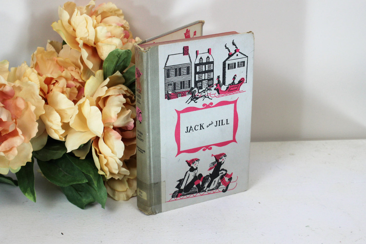 Vintage 1950s Louisa May Alcott Book, Jack And Jill