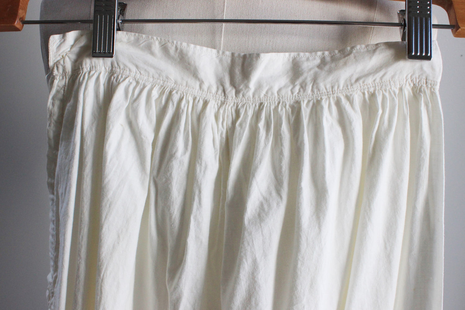 Vintage Edwardian Drawers Bloomers / Victorian Cotton Pettipants