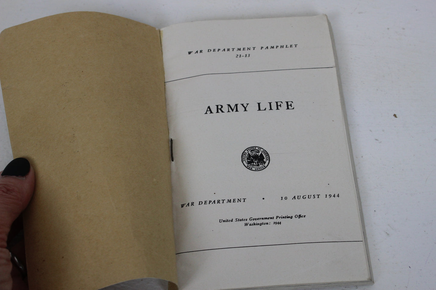 Vintage 1940s Military Books