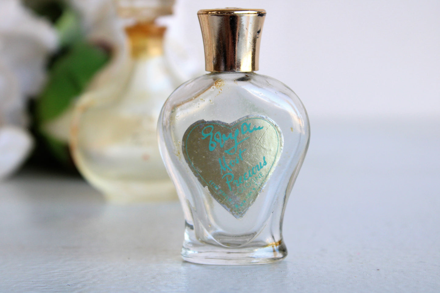Vintage Pair of Mini Perfume Bottles; L"Air du Temps and Most Precious