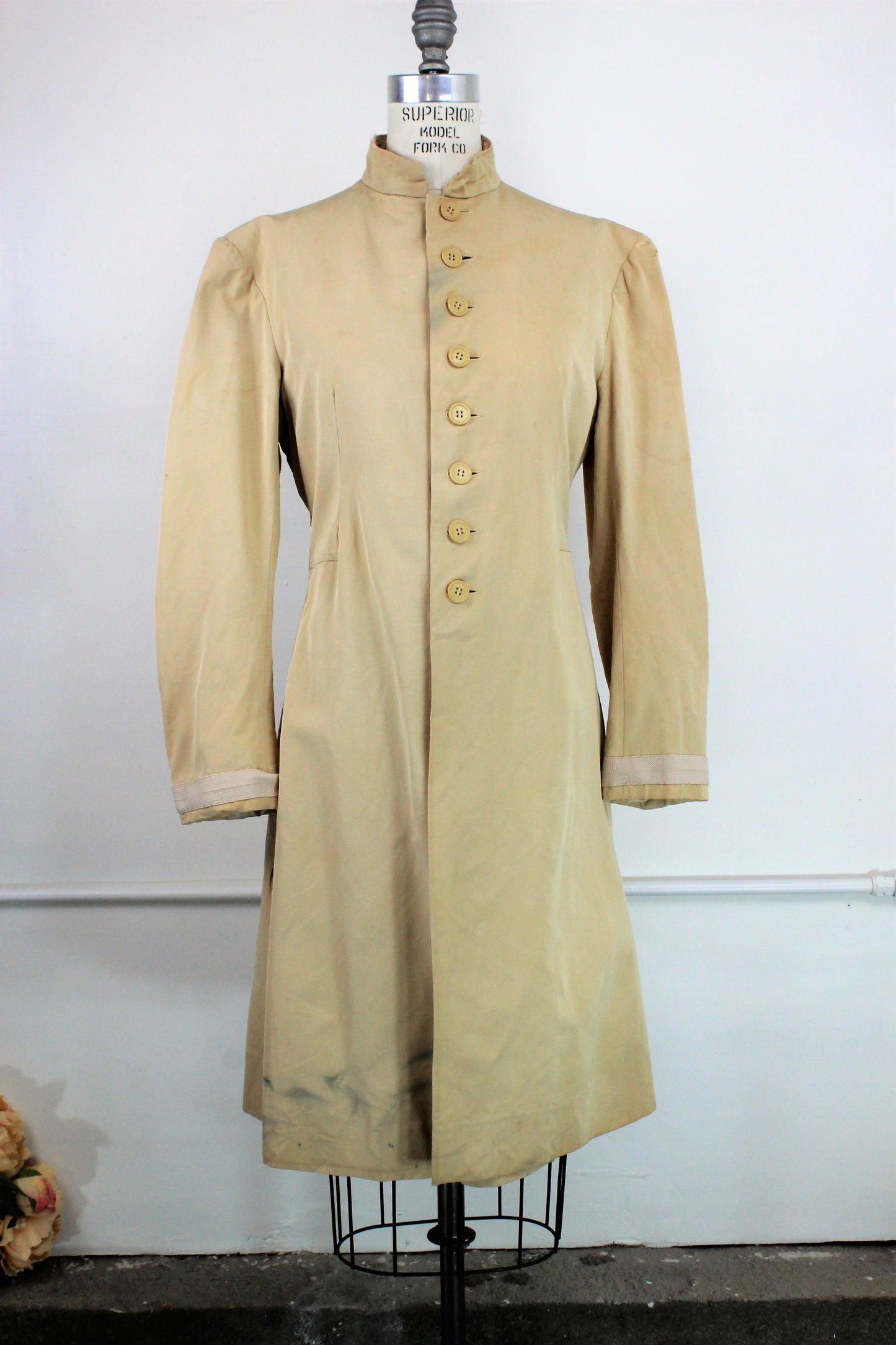 Vintage Hollywood Costume Military Jacket 