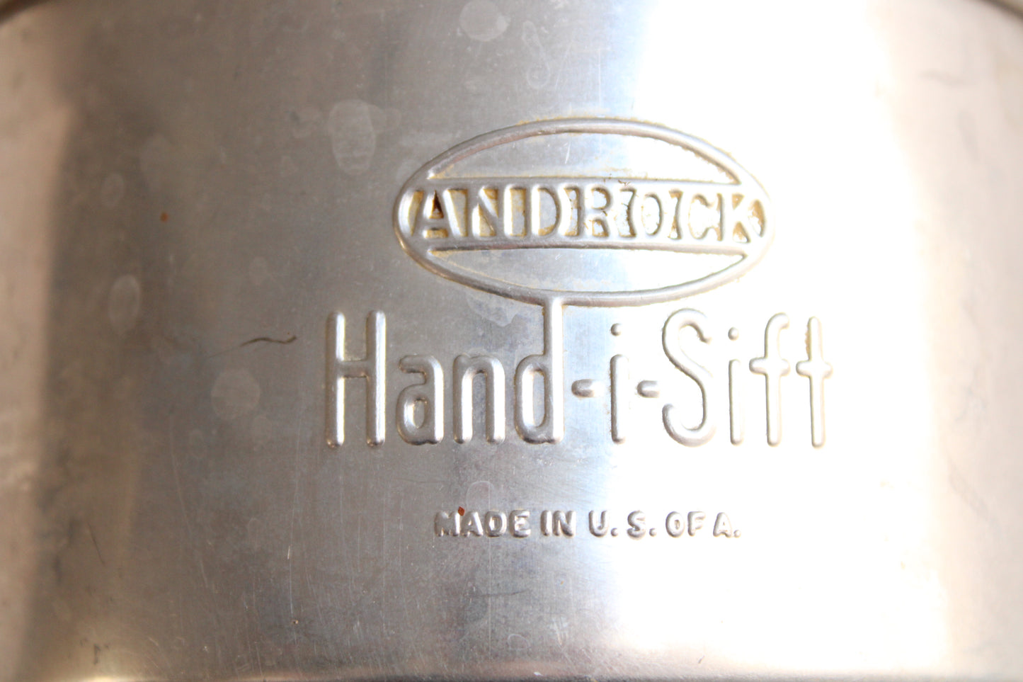 Vintage 1930s 1940s HandiSift Flour Sifter