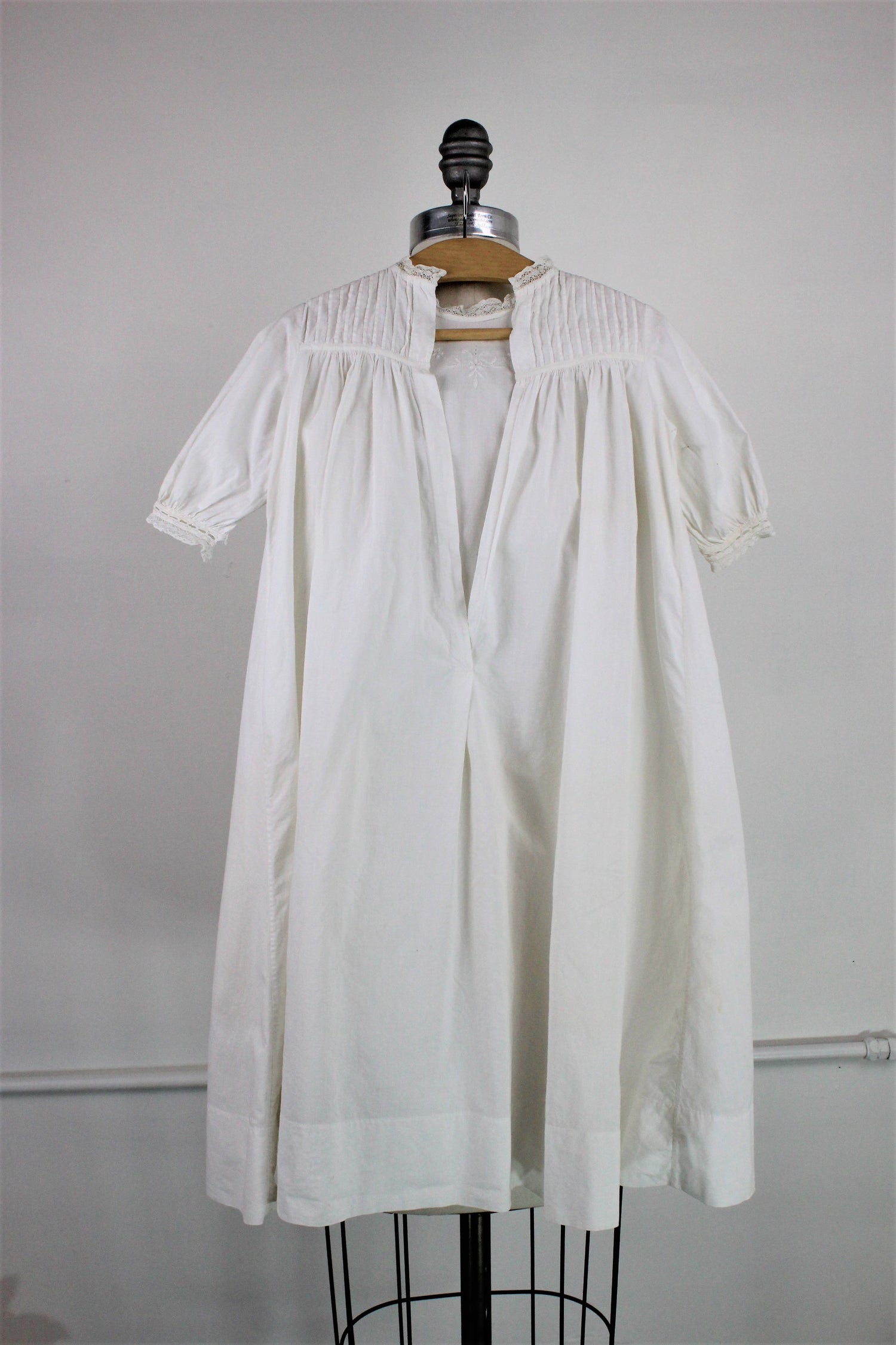 Vintage 1910s 1920s Babys White Cotton Christening Dress – Toadstool ...
