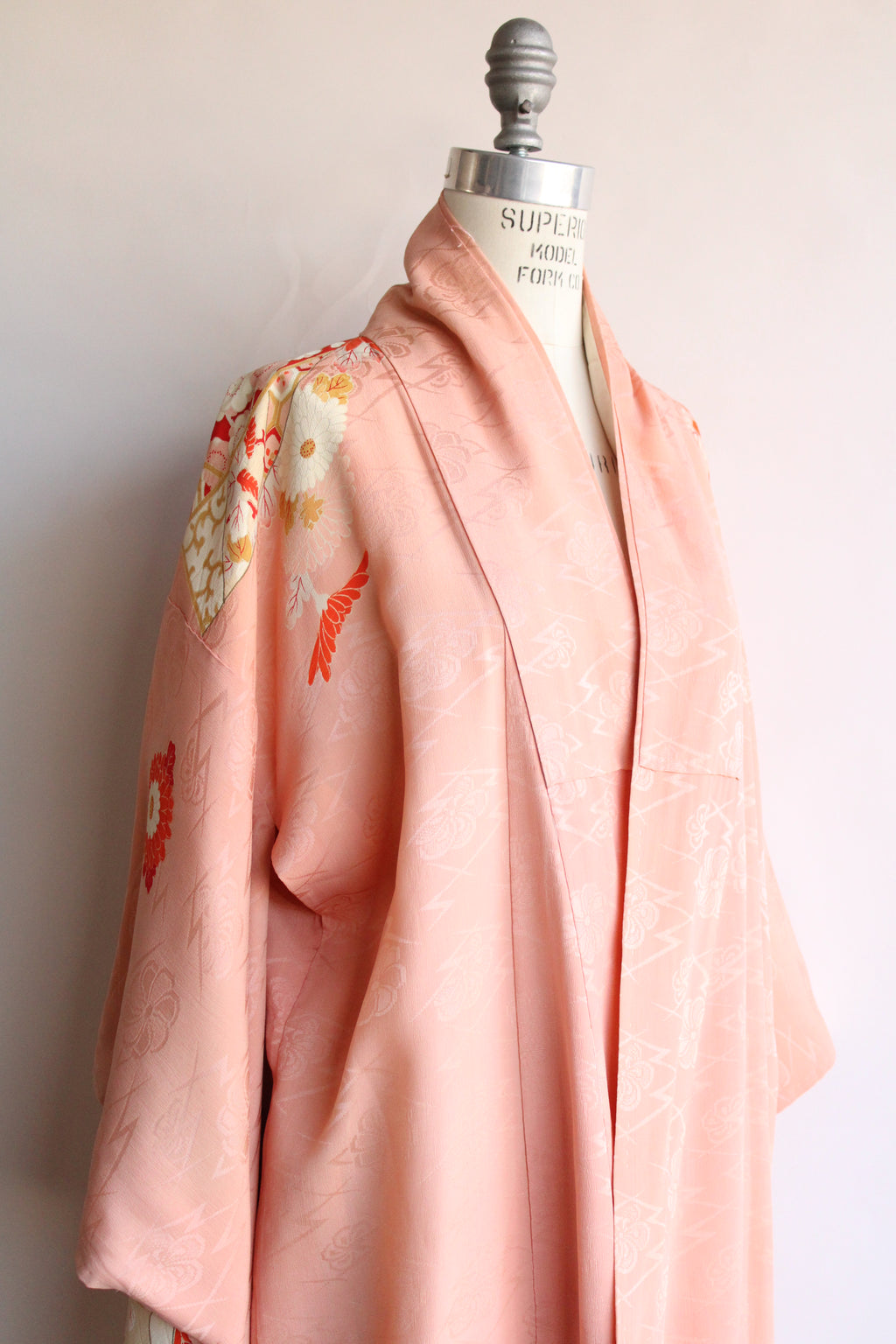 Vintage Silk Kimono with Obi