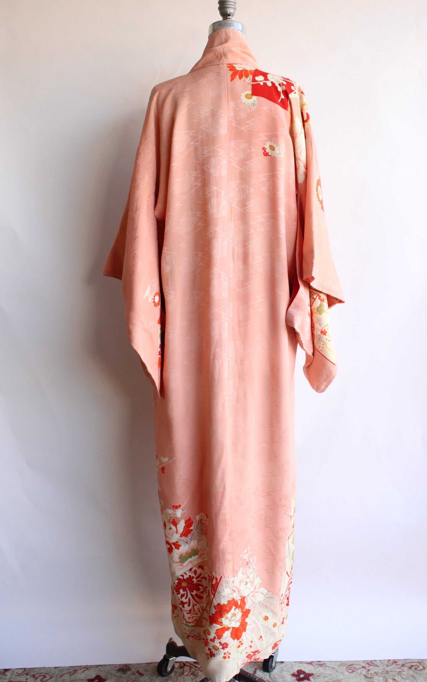 Vintage Silk Kimono with Obi