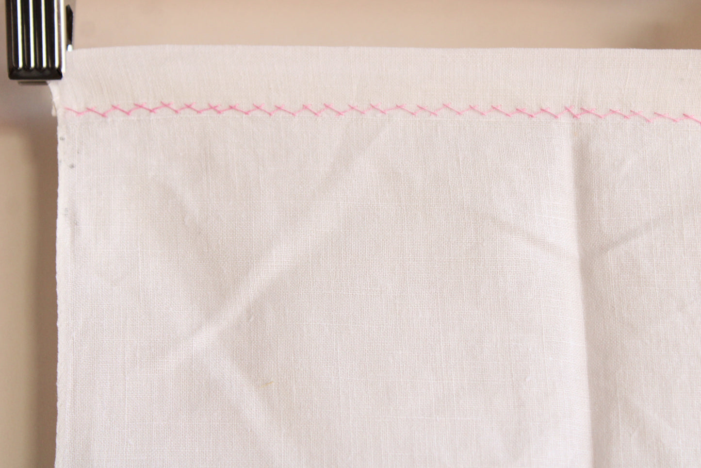 Vintage 1950s Cross Stitched Hand Towel