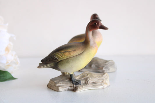 Vintage Ceramic Duck Figurines