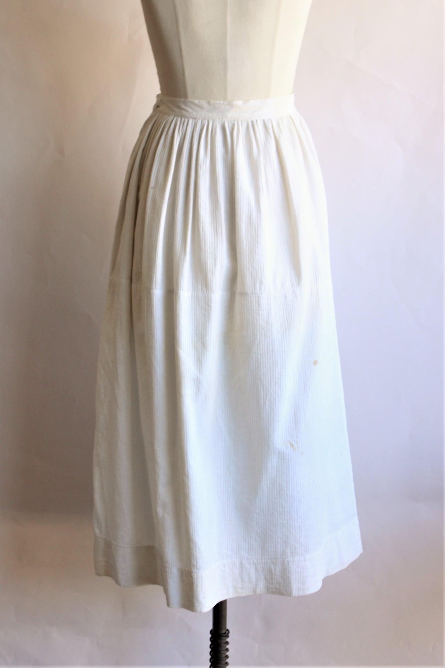 Vintage White Edwardian Petticoat