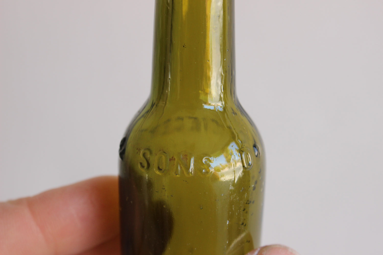 Antique 1910s Dr. J.G.B. Siegert & Sons "Angostura Bitters" Bottle