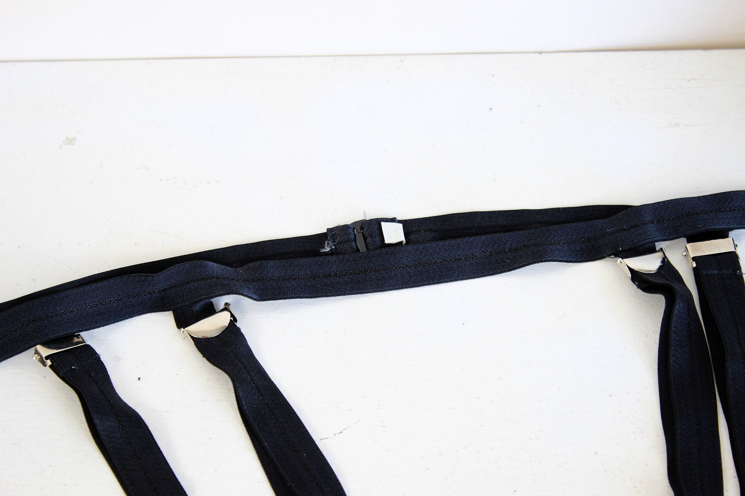 Vintage 1990s Black Garter Belt
