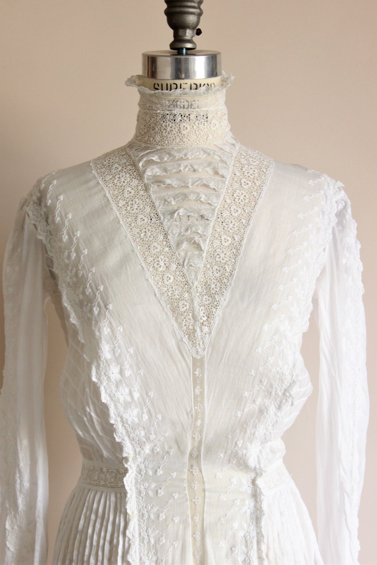 Antique Edwardian White Dress, "THE" Dress
