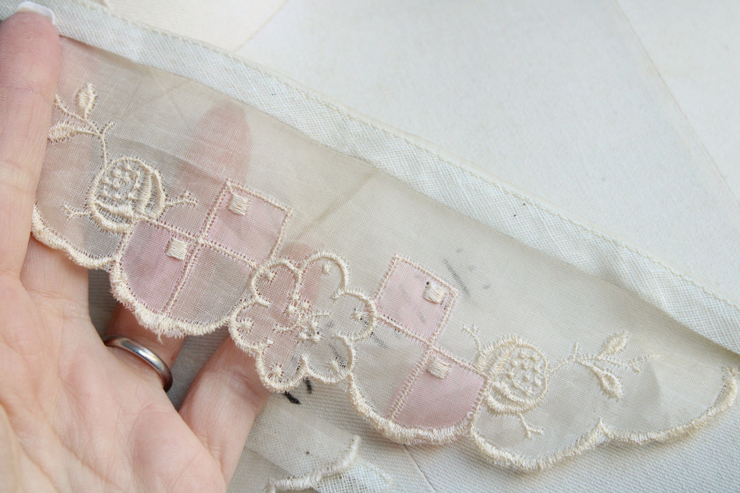 Vintage 1920s 1920s Embroidered Cuffs