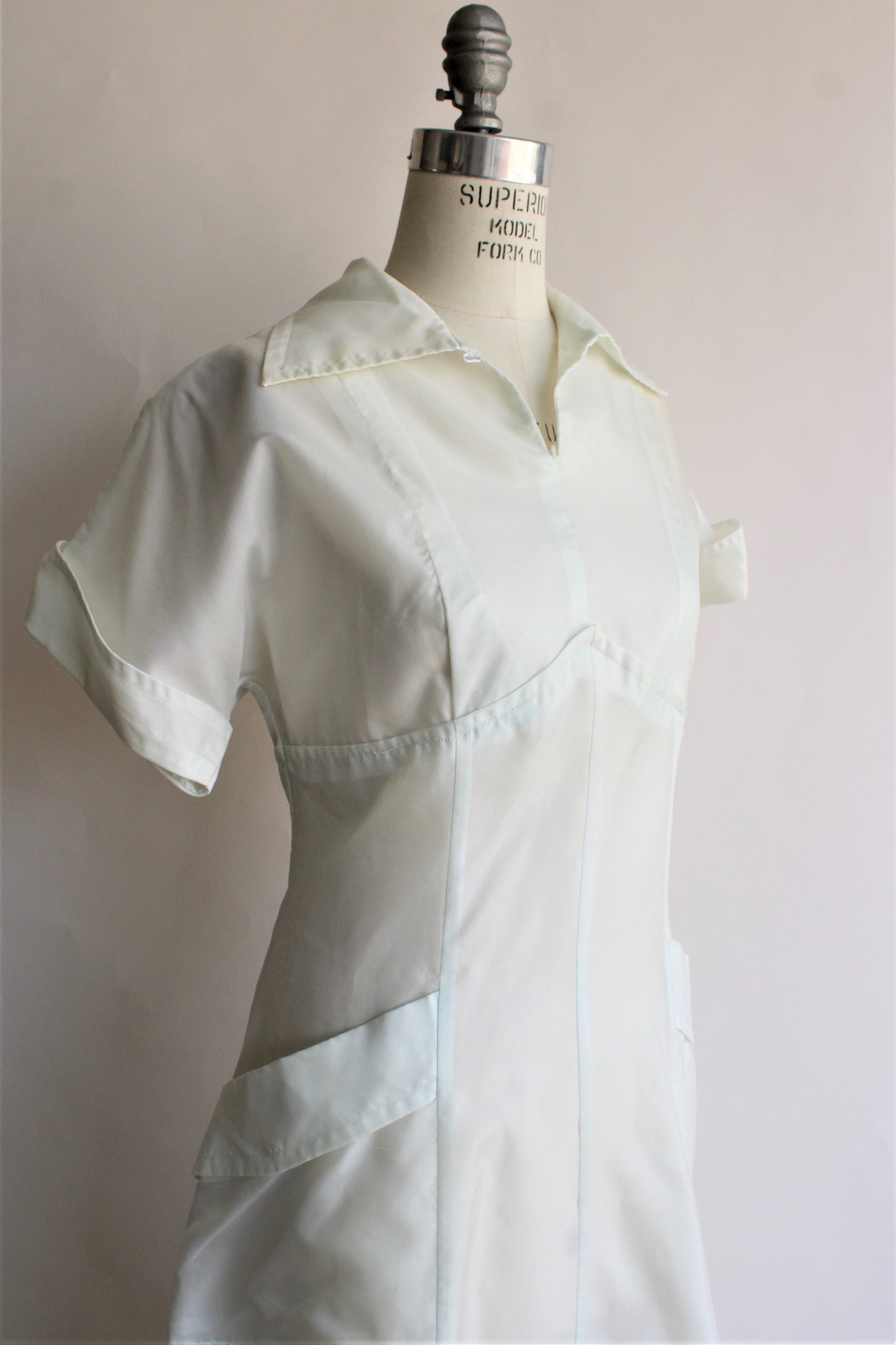 Vintage 1960s White Nurse's Uniform – Toadstool Farm Vintage