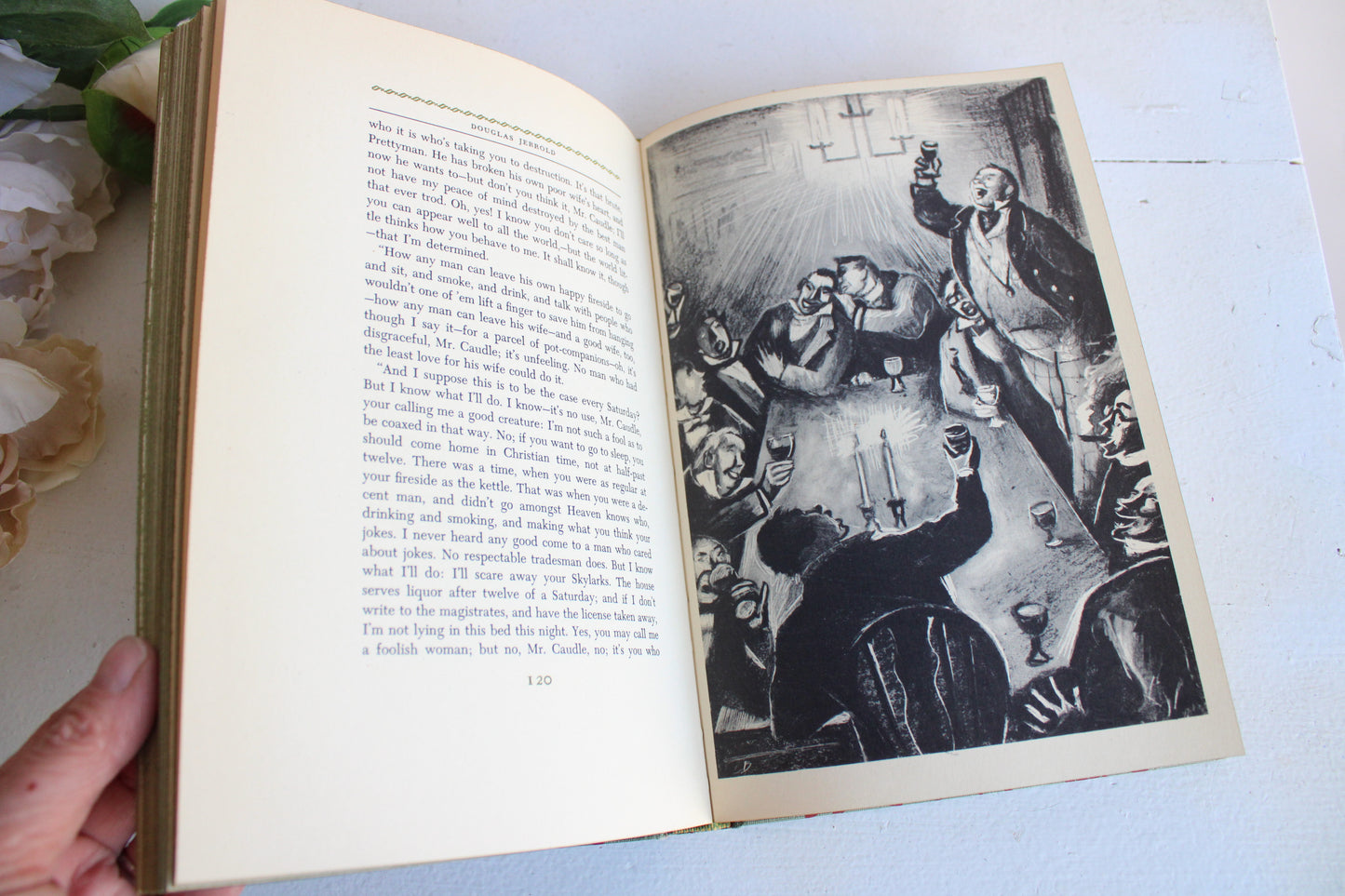 Vintage 1940s Book, "Whimsical Tales of Douglas Jerrold"