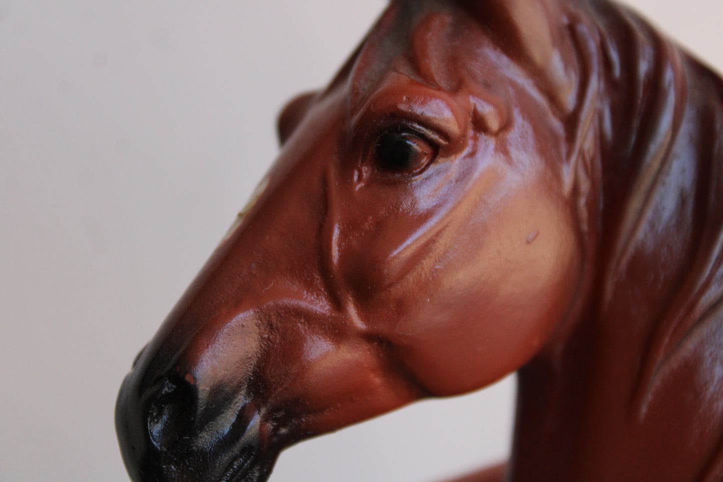 Vintage Horse Head Figurine