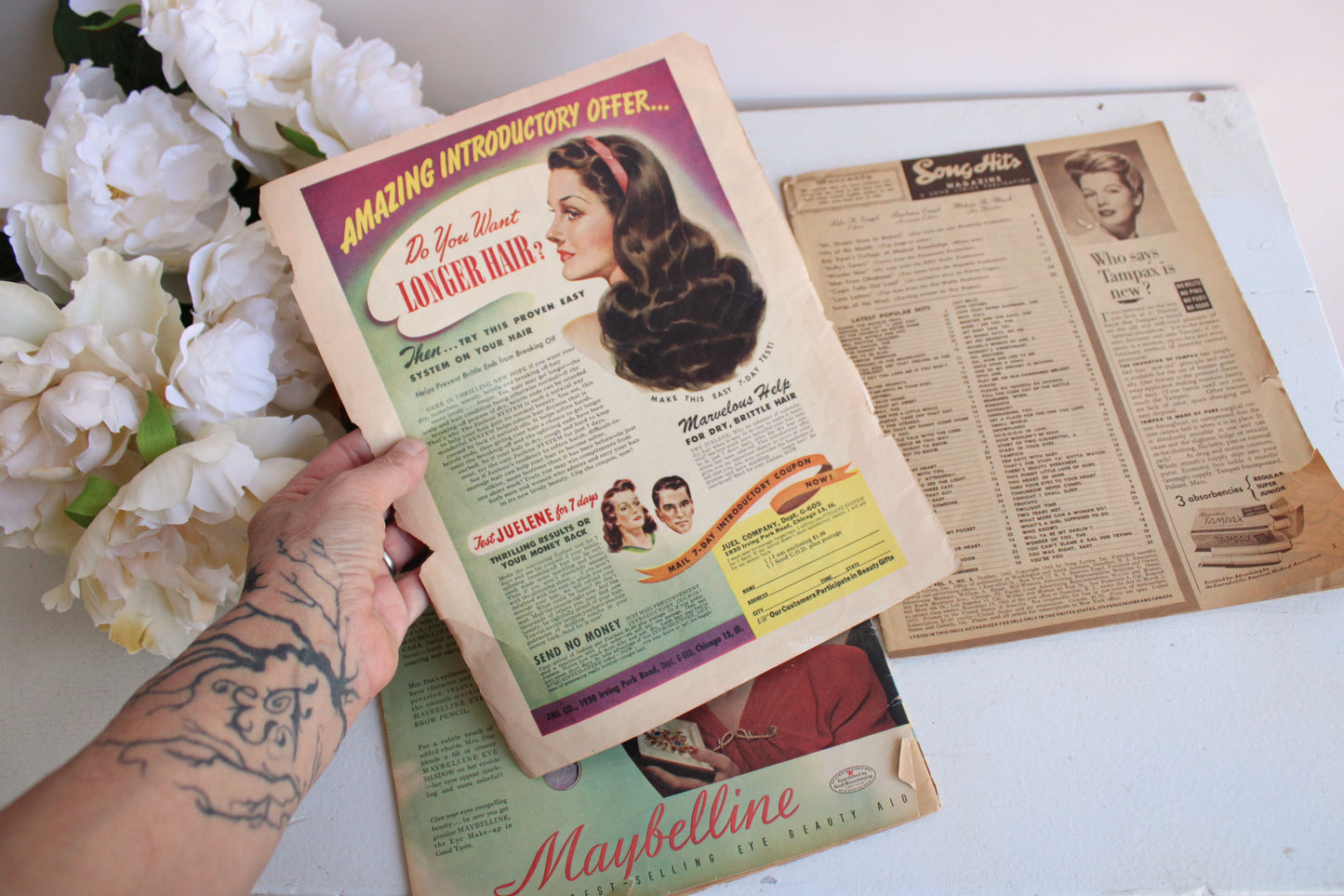 Vintage 1940s Song Magazines