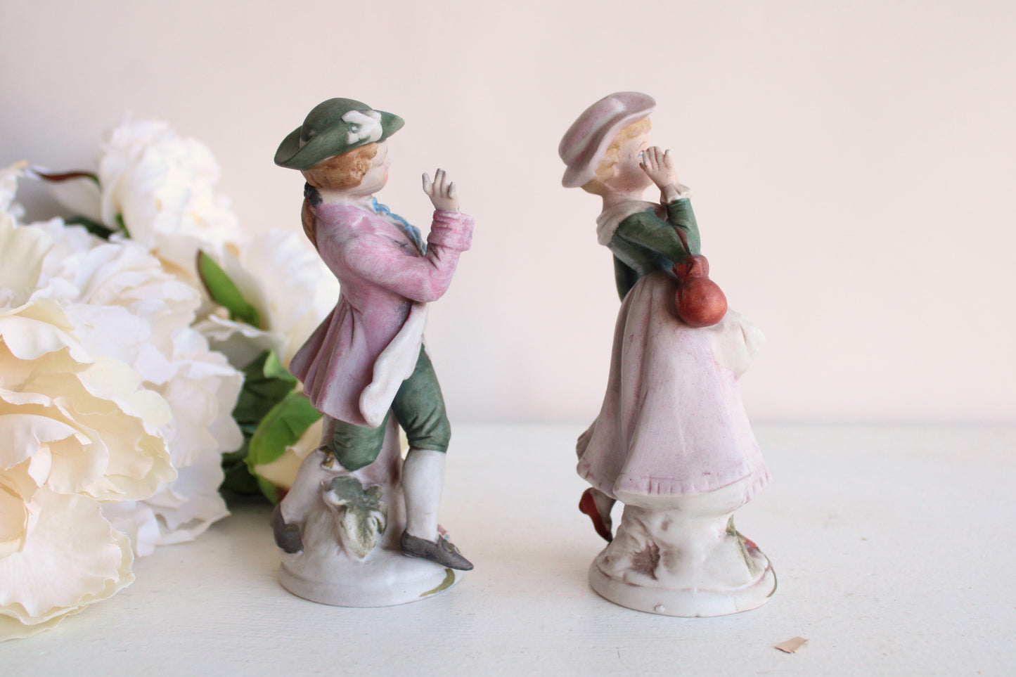 Vintage Mid Century Capodimonte Figurines