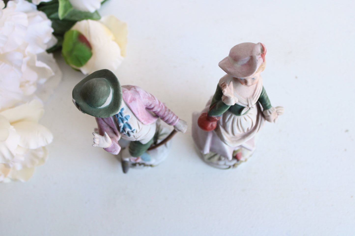 Vintage Mid Century Capodimonte Figurines