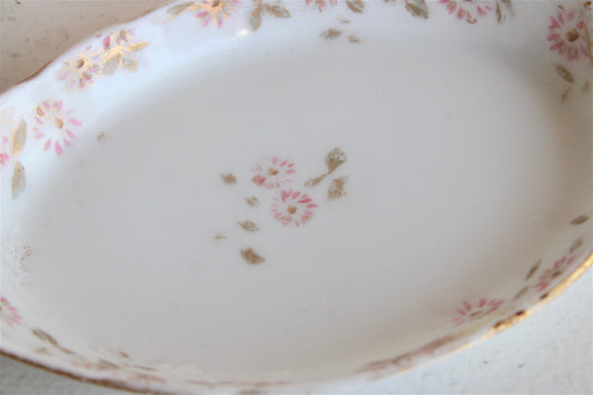Antique Limoges Relish Tray or Trinket Bowl