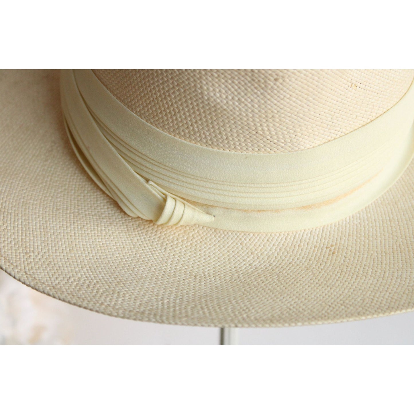 Vintage Mens Straw Hat Pacific Panama