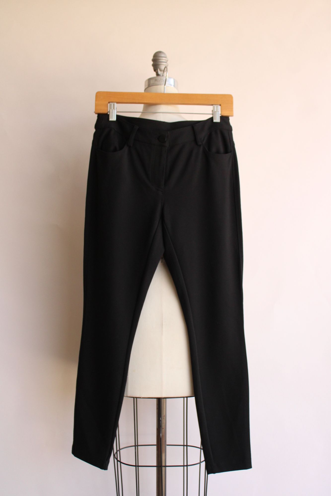 Bar III Black skinny trouser pants, Jeggings, Size S