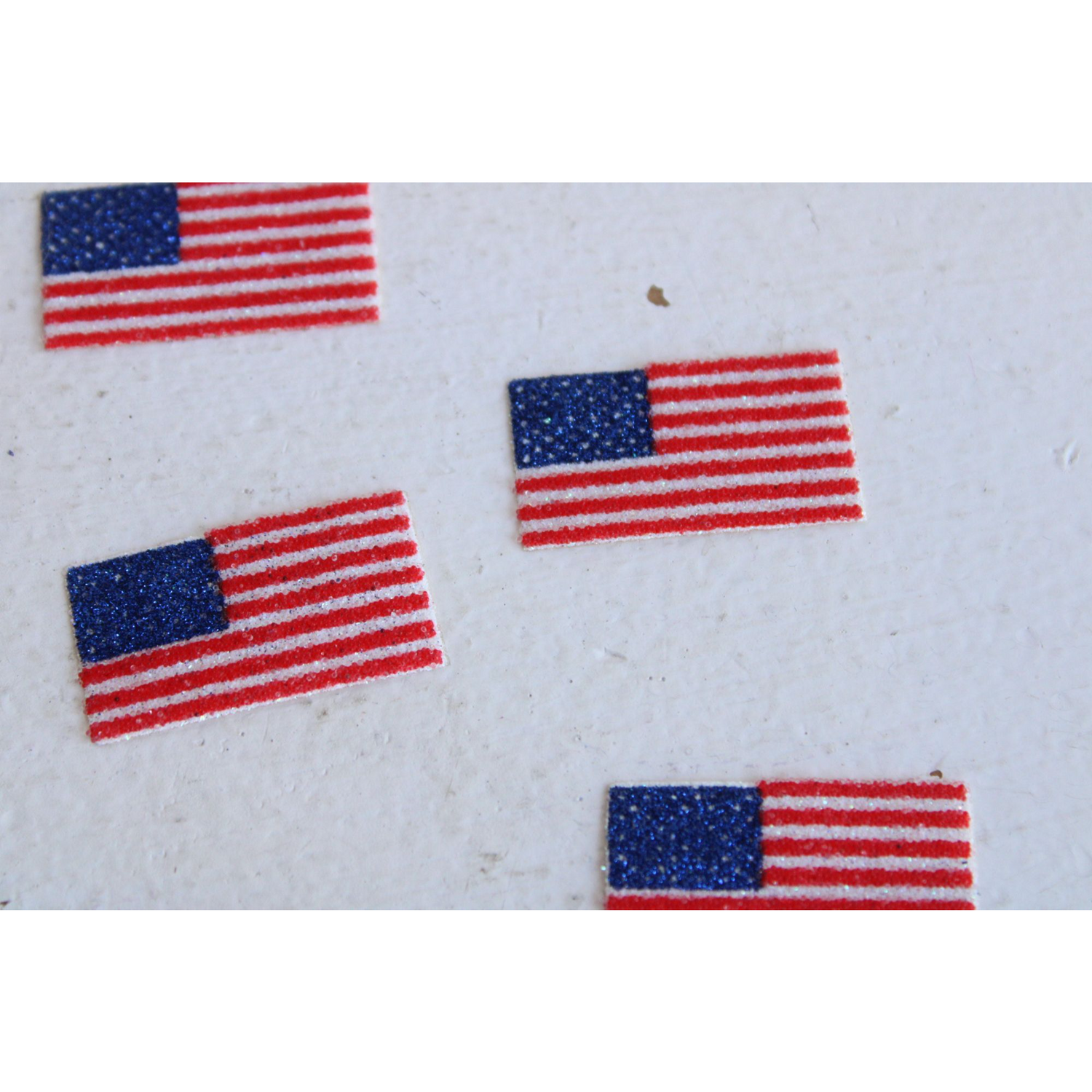 Vintage Flag Patches / American Flag Iron On 1.25 Wide